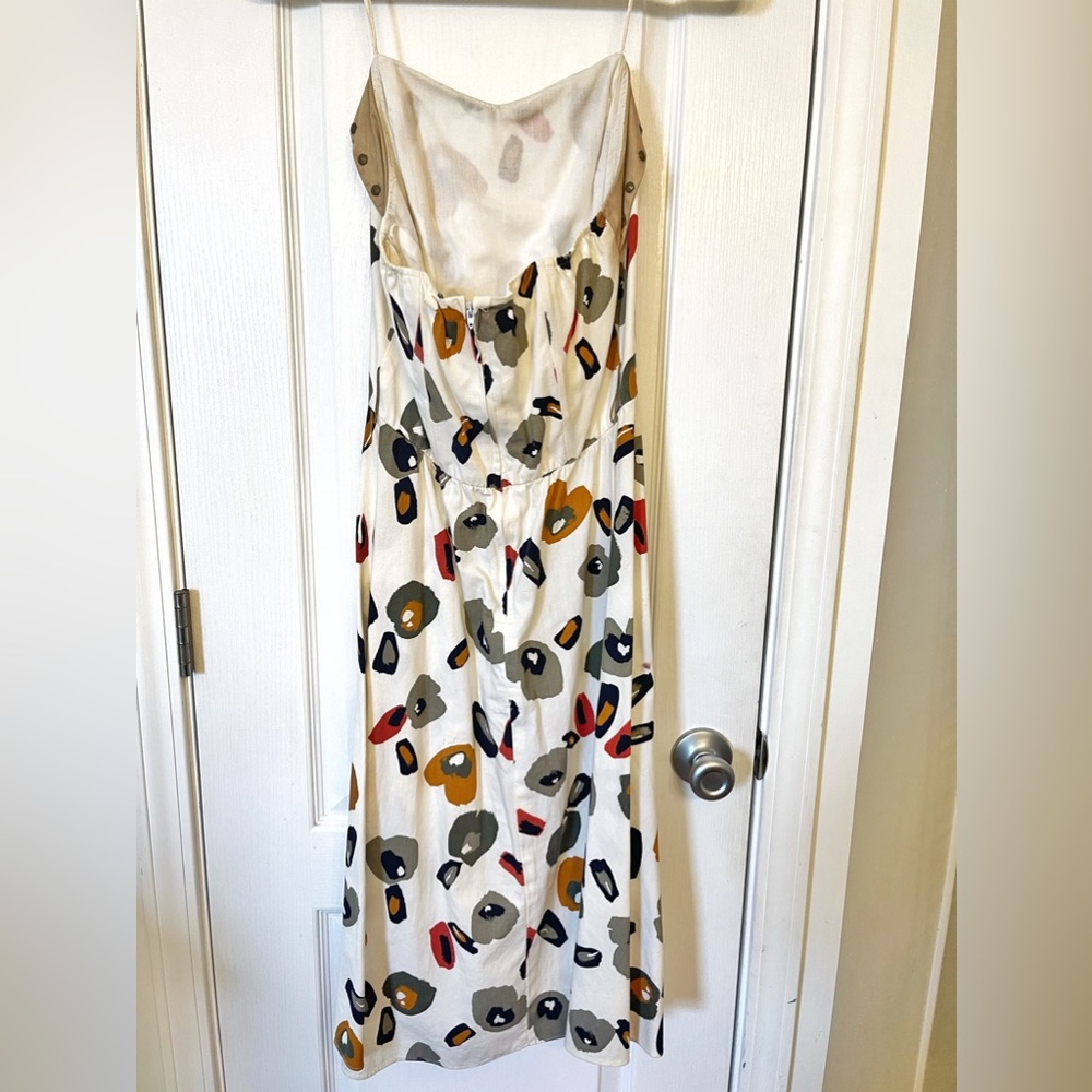Vintage handmade strapless swing dress - Picture 2 of 3